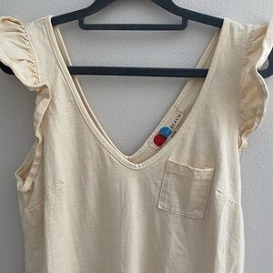 FREE PEOPLE BEACH Cream Women's dress